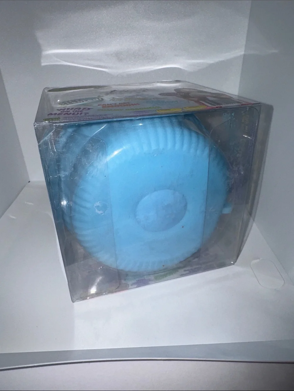 Scented White & Blue Squishy Dessert Toy
